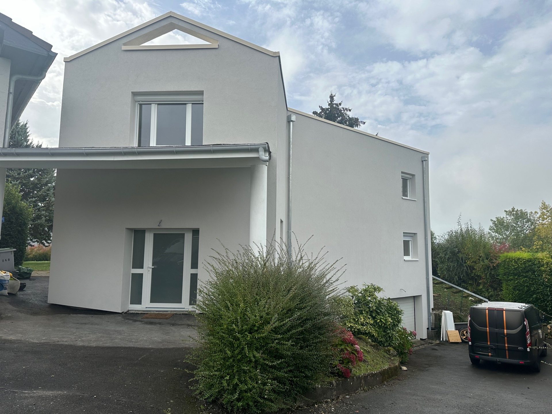 photo facade beaumont 74160 apres isolation thermique exterieure