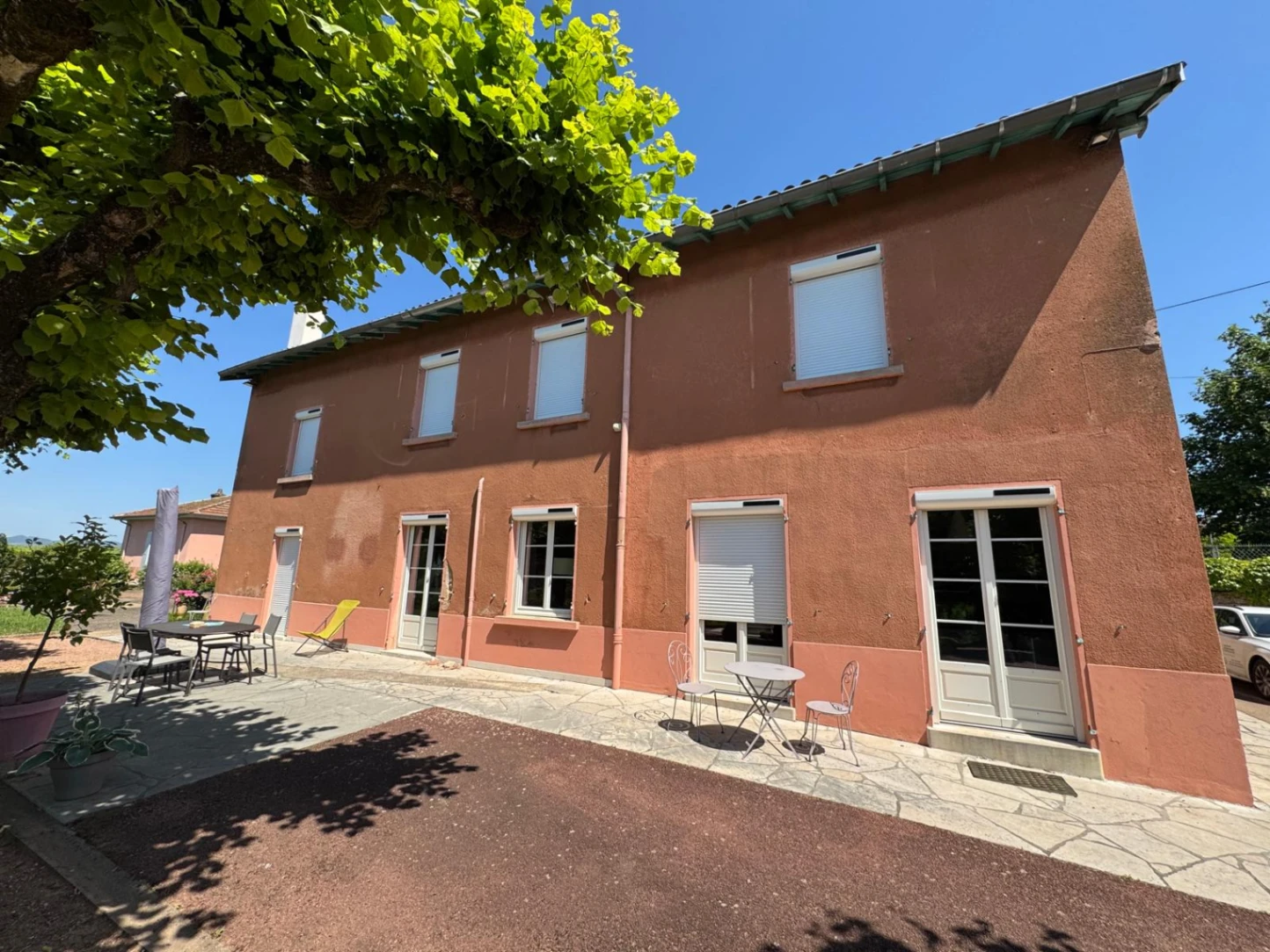 Rénovation d’une façade à Charnay-lès-Mâcon (71850) avant